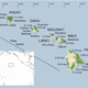 A map showing the spider collecting sites for specimens used in the new study.